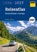 Cover: ADAC Reiseatlas 2026/2027 Deutschland 1:200.000, Europa 1:4,5 Mio. - ADAC Kartografie ein Imprint von MAIRDUMONT