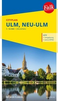 Bild: Falk Cityplan Ulm, Neu-Ulm 1:16.000 - Falk ein Imprint von MAIRDUMONT