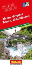 Abbildung von: Tessin, Graubünden 1:200.000 - Hallwag Kümmerly+Frey