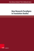 Cover: New Research Paradigms in Translation Studies - Brill Deutschland