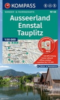 Cover: KOMPASS Wanderkarte 68 Ausseerland, Ennstal, Tauplitz 1:50.000 - KOMPASS-Karten