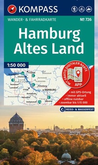 Abbildung von: KOMPASS Wanderkarte 726 Hamburg, Altes Land 1:50.000 - KOMPASS-Karten