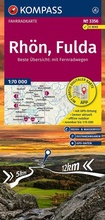Cover: KOMPASS Fahrradkarte 3356 Rh&ouml;n, Fulda 1:70.000 - KOMPASS-Karten