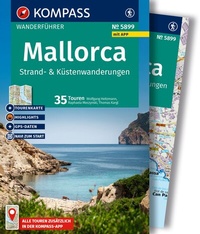 Abbildung von: KOMPASS Wanderführer Mallorca Strand- und Küstenwanderungen, 35 Touren mit Extra-Tourenkarte - KOMPASS-Karten