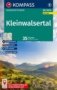 Abbildung von: KOMPASS Wanderführer Kleinwalsertal, 35 Touren mit Extra-Tourenkarte - KOMPASS-Karten