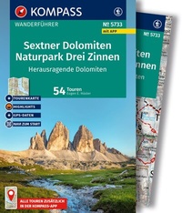 Abbildung von: KOMPASS Wanderführer Sextner Dolomiten, Naturpark Drei Zinnen - Herausragende Dolomiten, 50 Touren mit Extra-Tourenkarte - KOMPASS-Karten