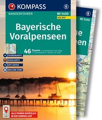 Abbildung von: KOMPASS Wanderführer Bayerische Voralpenseen, 46 Touren mit Extra-Tourenkarte - KOMPASS-Karten