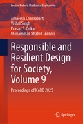 Cover: Responsible and Resilient Design for Society, Volume 9 - Springer