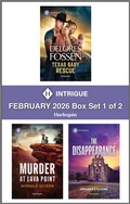Cover: Harlequin Intrigue February 2026 - Box Set 1 of 2 - HARLEQUIN INTRIGUE