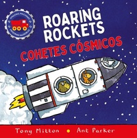 Enlarge image Cover: Amazing Machines Roaring Rockets / Cohetes Cosmicos - Kingfisher