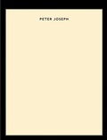 Cover: Peter Joseph - Lisson Gallery