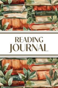 Abbildung von: Reading Journal (Watercolour Stacked Books with Leaves) - Revive Stationery