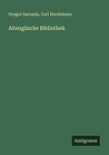 Cover: Altenglische Bibliothek - Antigonos Verlag