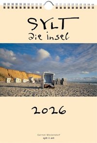 Abbildung von: Sylt-die Insel 2026 A4 Kalender - Sylt & Art