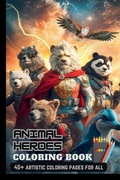 Cover: Animal Heroes Coloring Book - Notion Press