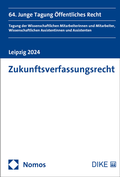 Cover: Zukunftsverfassungsrecht - Dike Verlag Z&uuml;rich