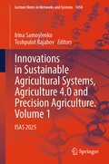 Cover: Innovations in Sustainable Agricultural Systems, Agriculture 4.0 and Precision Agriculture. Volume 1 - Springer