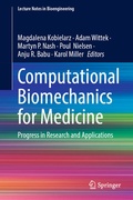 Abbildung von: Computational Biomechanics for Medicine - Springer