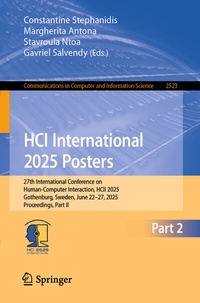 Abbildung von: HCI International 2025 Posters - Springer