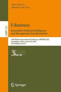 Abbildung von: E-Business. Generative Artificial Intelligence and Management Transformation - Springer