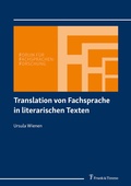Cover: Translation von Fachsprache in literarischen Texten - Frank & Timme