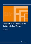 Cover: Translation von Fachsprache in literarischen Texten - Frank & Timme