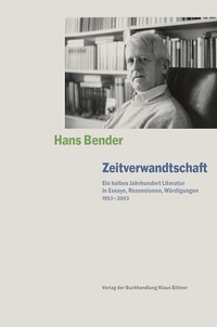 Enlarge image Cover: Zeitverwandtschaft - Verlag der Buchhandlung Klaus Bittner