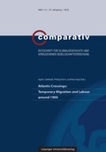 Cover: Atlantic Crossings: Temporary Migration and Labour around 1900 - Leipziger Uni-Vlg