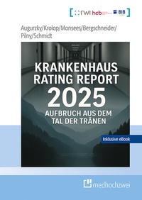 Abbildung von: Krankenhaus Rating Report 2025 - medhochzwei Verlag