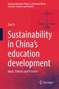 Cover: Sustainability in China's education development - Springer Nature Switzerland AG