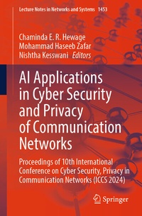 Abbildung von: AI Applications in Cyber Security and Privacy of Communication Networks - Springer Nature Switzerland AG