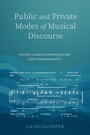 Cover: Public and Private Modes of Musical Discourse - Indiana University Press
