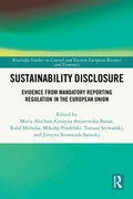 Cover: Sustainability Disclosure - Routledge