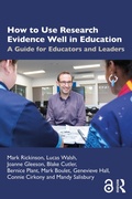 Cover: How to Use Research Evidence Well in Education - Routledge