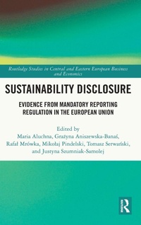 Enlarge image Cover: Sustainability Disclosure - Routledge