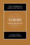 Cover: The Cambridge Urban History of Europe 3 Volumes Hardback Set - Cambridge University Press
