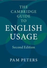 Abbildung von: The Cambridge Guide to English Usage - Cambridge University Press