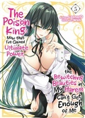Cover: The Poison King: Now that I've Gained Ultimate Power, the Bewitching Beauties in My Harem Can't Get Enough of Me Volume 5 - J-Novel Club