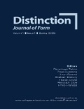 Cover: Distinction. Journal of Form. V1(1) Spring 2025 - College Publications