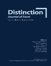 Enlarge image Cover: Distinction. Journal of Form. V1(1) Spring 2025 - College Publications