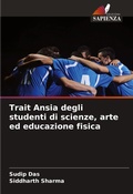 Cover: Trait Ansia degli studenti di scienze, arte ed educazione fisica - Edizioni Sapienza