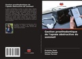 Cover: Gestion prosthodontique de l'apnee obstructive du sommeil - Editions Notre Savoir