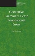 Cover: Generative Grammar's Grave Foundational Errors - Brill