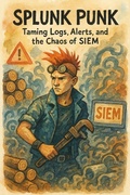 Cover: Splunk Punk: Taming Logs, Alerts, and the Chaos of SIEM - Scott Markham