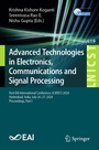 Cover: Advanced Technologies in Electronics, Communications and Signal Processing - Springer