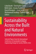 Cover: Sustainability Across the Built and Natural Environments - Springer