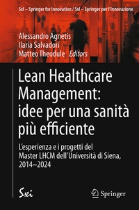 Abbildung von: Lean Healthcare Management: idee per una sanità più efficiente - Springer