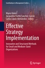 Cover: Effective Strategy Implementation - Springer