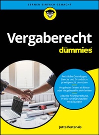 Abbildung von: Vergaberecht für Dummies - Wiley-VCH