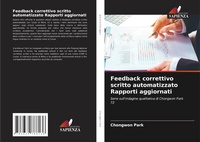 Abbildung von: Feedback correttivo scritto automatizzato Rapporti aggiornati - Edizioni Sapienza